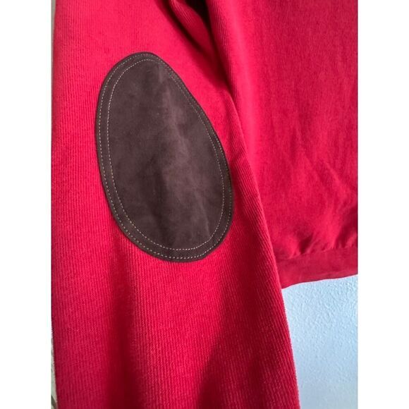 Vintage Polo Ralph Lauren Men's Red Sweater Sz Medium EUC Cotton 41381‎ - Picture 4 of 6